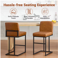 Tabouret de Bar Simili Cuir  – Denver