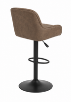 Tabouret de Bar Simili Cuir Marron – Dakota
