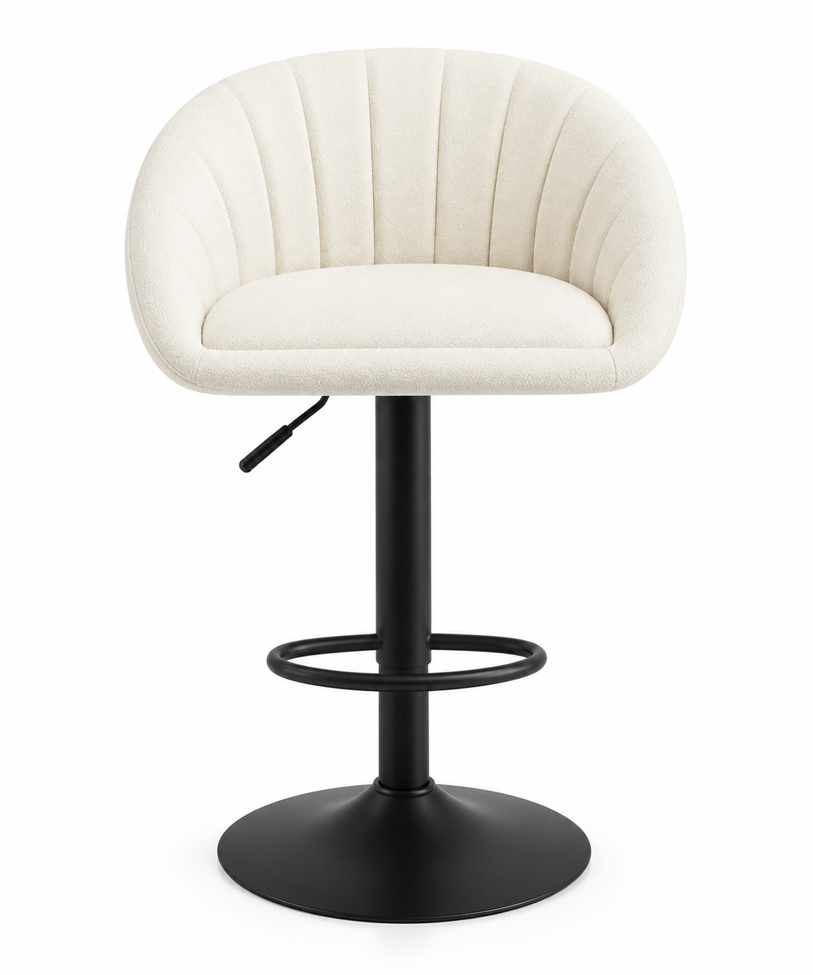 Tabouret de Bar Tissu Crème – Noma