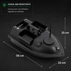 Bateau Amorceur 500 m – 3 Compartiments