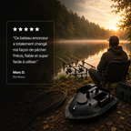 Bateau Amorceur 500 m – 3 Compartiments