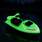 Bateau Amorceur GPS Phosphorescent