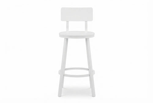 Tabouret de Bar Bois Blanc – Elara