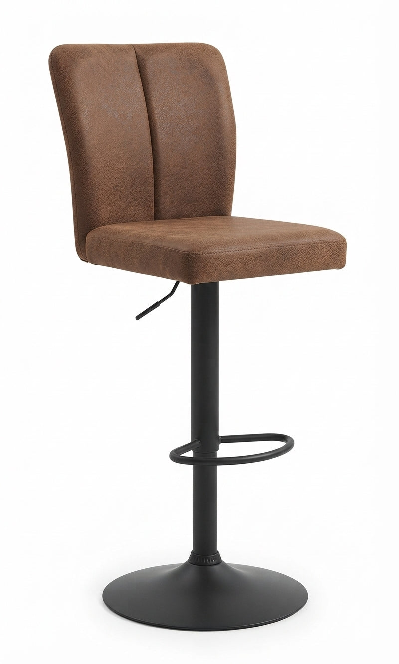 Tabouret de Bar Marron Réglable – Taviano