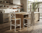Tabouret de Bar en Bois de Pin Blanc – Brighton