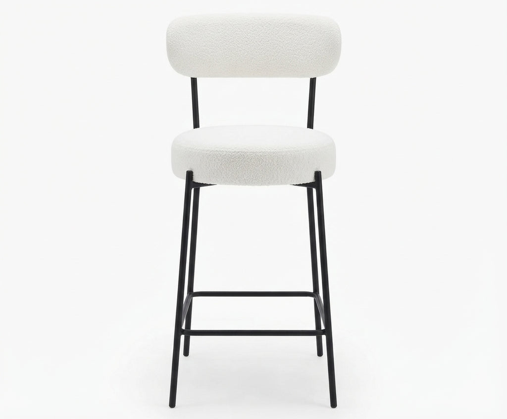 Tabouret de Bar Bouclette Crème – Évora