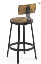 Tabouret de Bar en Bois et Métal – Sheffield