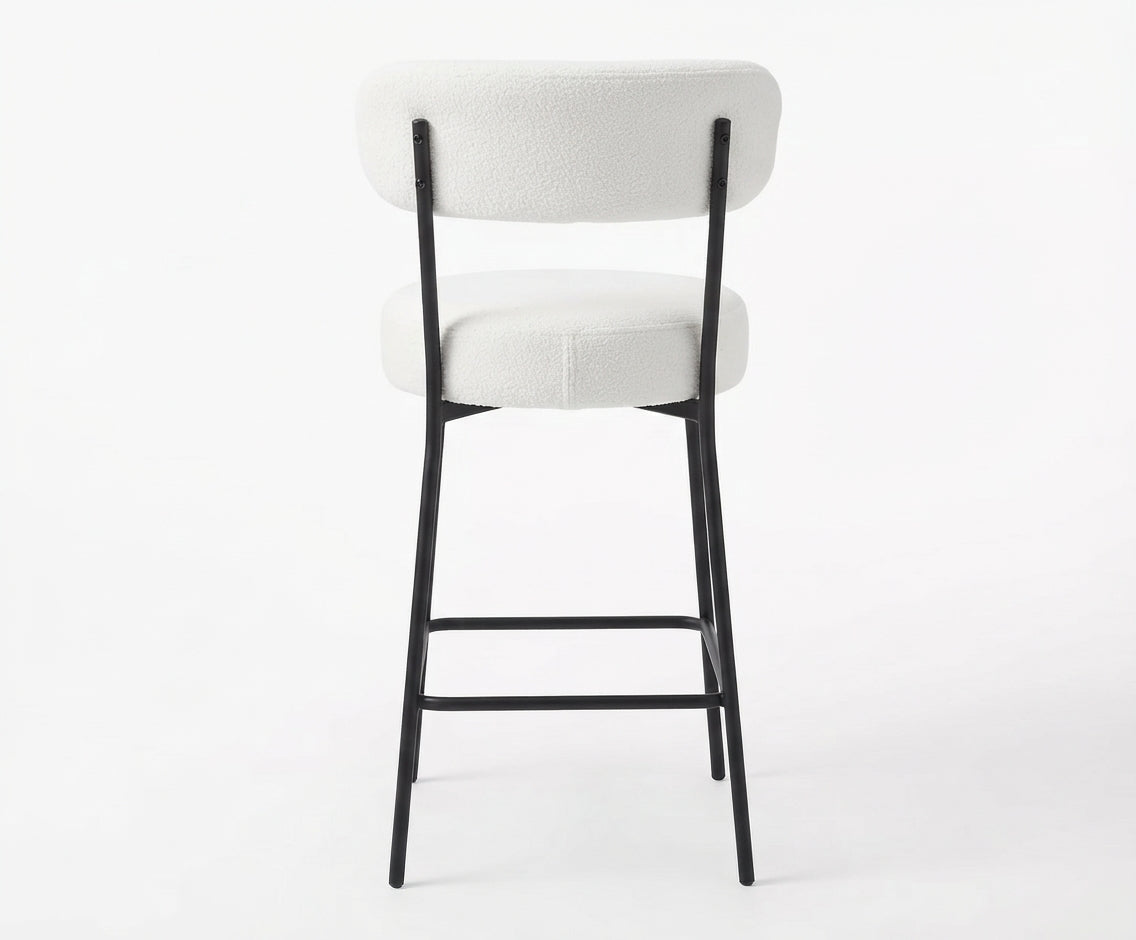 Tabouret de Bar Bouclette Crème – Évora