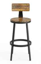Tabouret de Bar en Bois et Métal – Sheffield