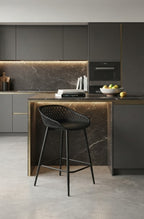 Tabouret de Bar Design Noir – Orvane