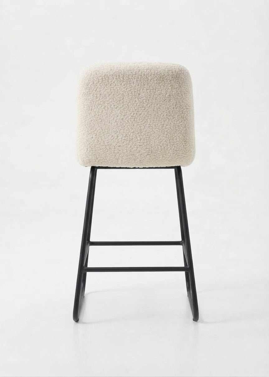 Tabouret de Bar Bouclette Crème – Varello