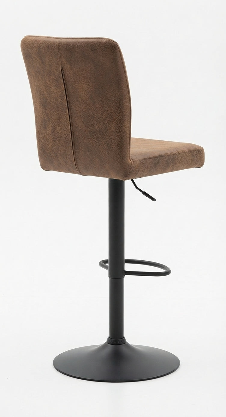 Tabouret de Bar Marron Réglable – Taviano