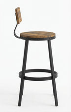 Tabouret de Bar en Bois et Métal – Sheffield
