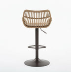 Tabouret de Bar Rotin Naturel Réglable – Java