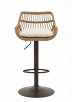 Tabouret de Bar Rotin Naturel Réglable – Java