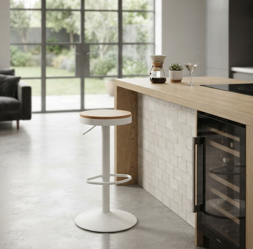 Tabouret de Bar Bois Réglable – Olym