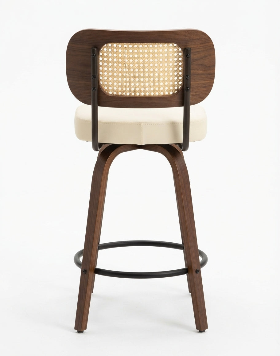 Tabouret de Bar Rotin Pivotant – Firenze