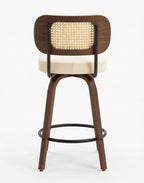 Tabouret de Bar Rotin Pivotant – Firenze