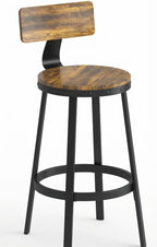Tabouret de Bar en Bois et Métal – Sheffield