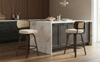Tabouret de Bar Rotin Pivotant – Firenze