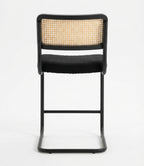 Tabouret de Bar Rotin & Tissu – Valencia