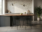 Tabouret de Bar Design Noir – Orvane