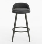 Tabouret de Bar Velours Gris – Norvello