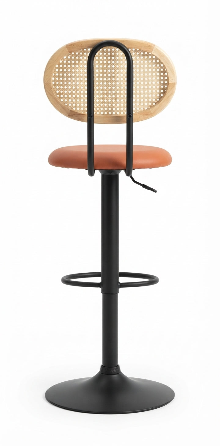 Tabouret de Bar Rotin Réglable – Oria