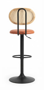 Tabouret de Bar Rotin Réglable – Oria