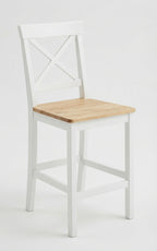Tabouret de Bar en Bois de Pin Blanc – Brighton