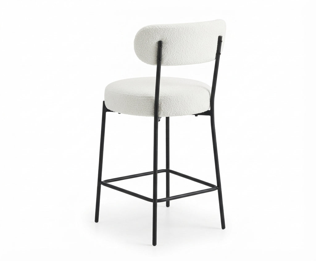 Tabouret de Bar Bouclette Crème – Évora