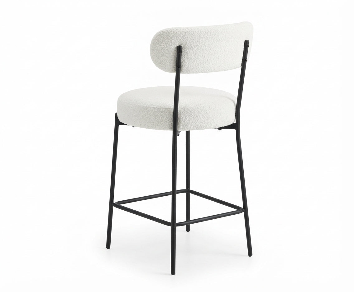 Tabouret de Bar Bouclette Crème – Évora