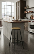Tabouret de Bar Bois & Métal – Asti