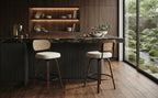 Tabouret de Bar Rotin Pivotant – Firenze