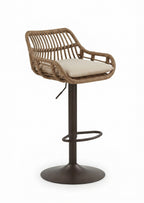 Tabouret de Bar Rotin Naturel Réglable – Java