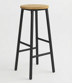 Tabouret de Bar Bois & Métal – Asti
